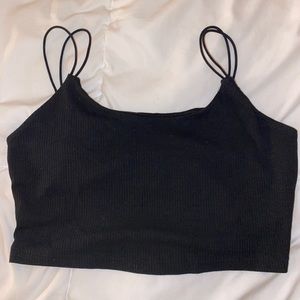 SHEIN Solid Dual Strap Shoulder Cami Top